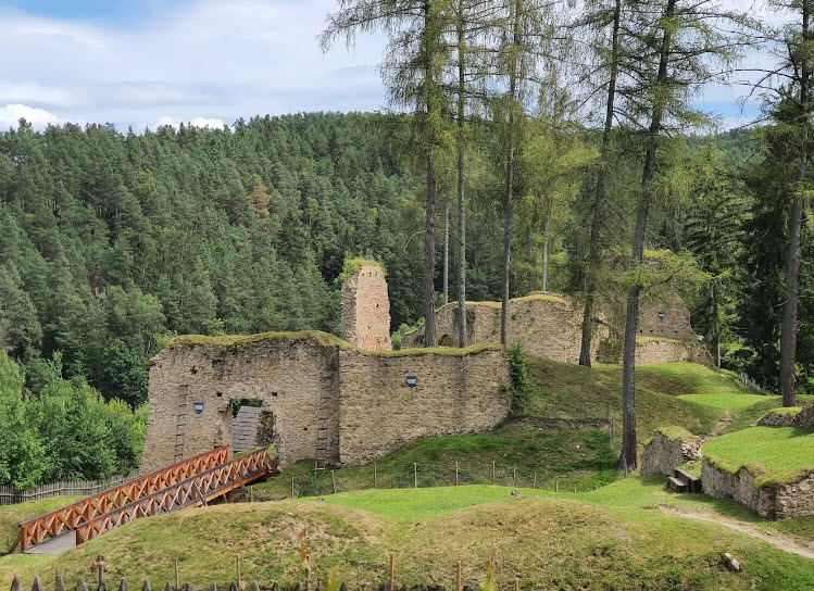 Castle Ruins Pořešín, Czech Republic (Czechia)